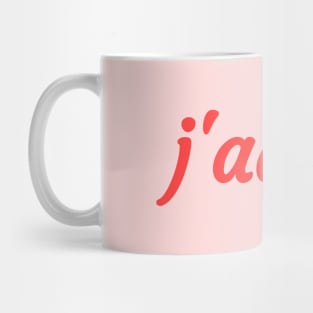 J'adore Mug